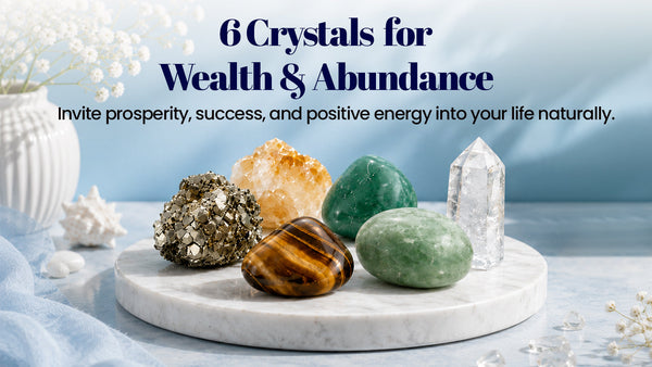 6 Crystals for Wealth & Abundance