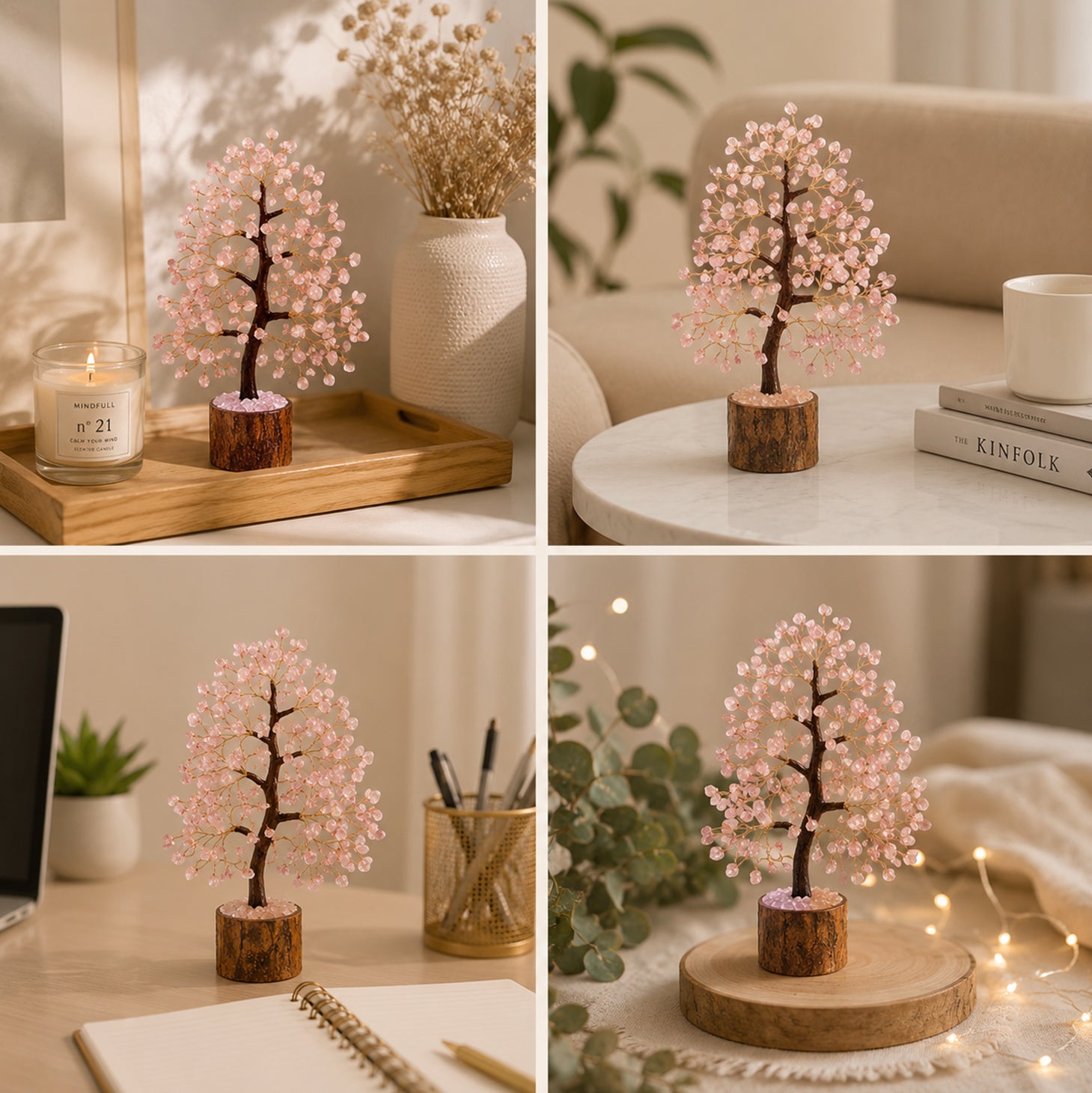 Rose Quartz Tree
