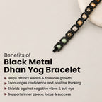Black Dhan Yog Bracelet