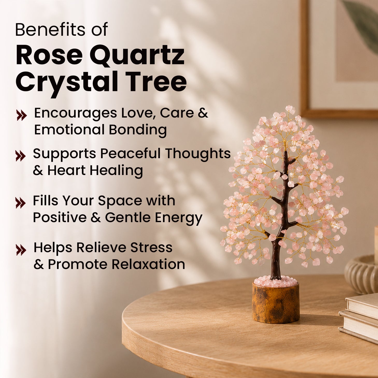 Rose Quartz Tree