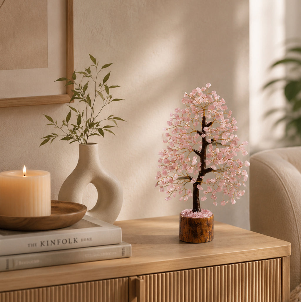 Rose Quartz Tree