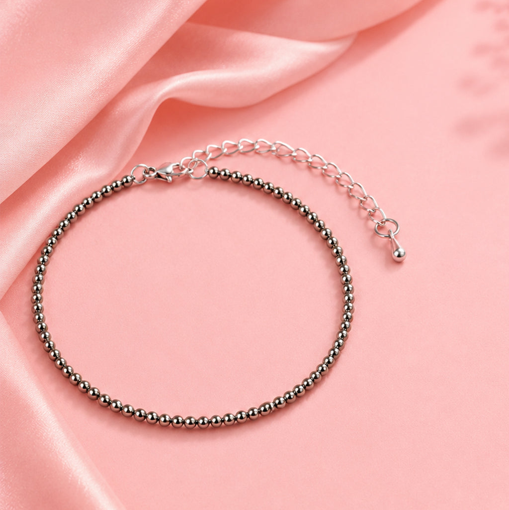 Raw Pyrite Anklet