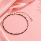 Raw Pyrite Anklet