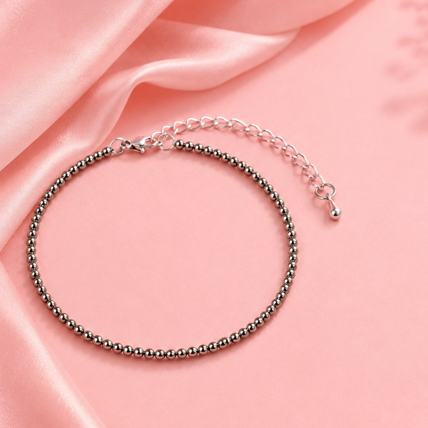 Raw Pyrite Anklet