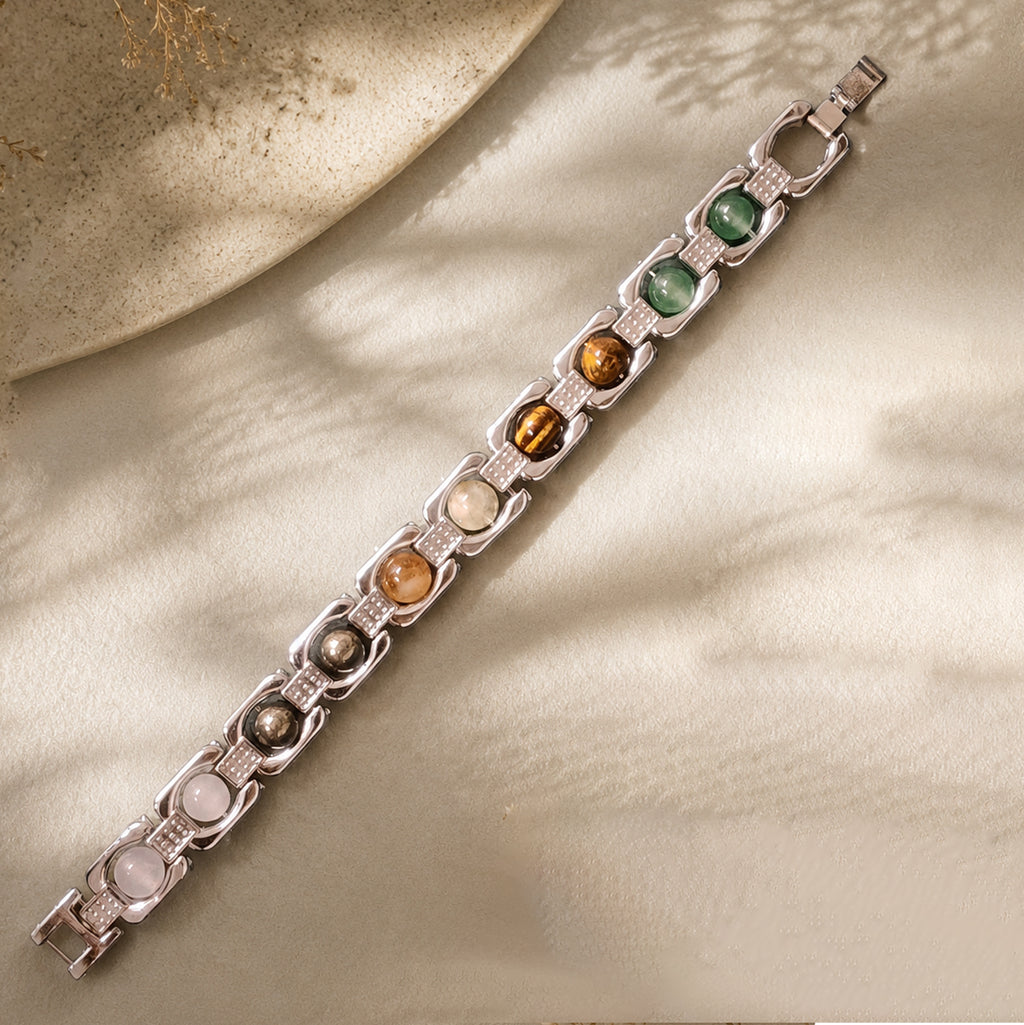 Silver Dhan Yog Bracelet