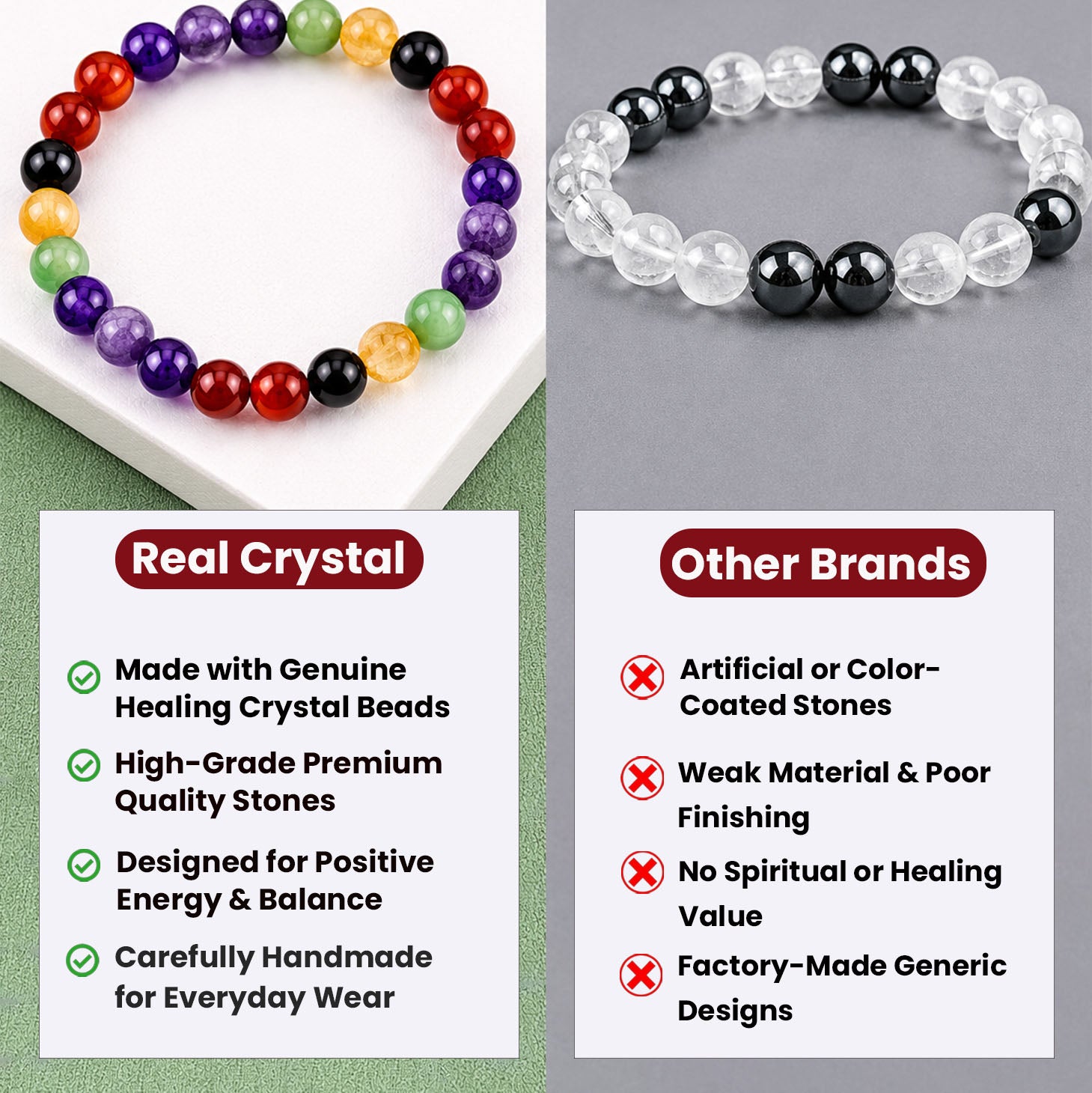 Seven Chakra Intention Bracelet
