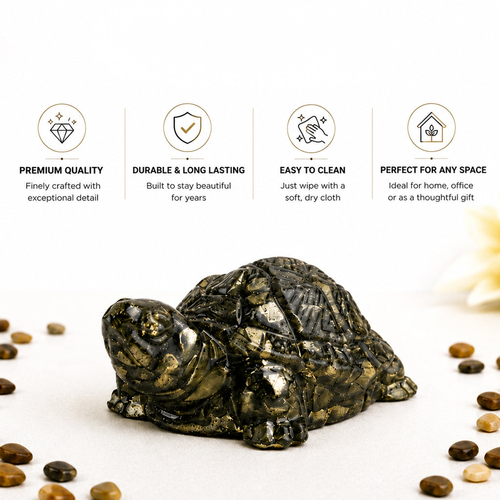 Vastu Pyrite Tortoise (Kachhua)