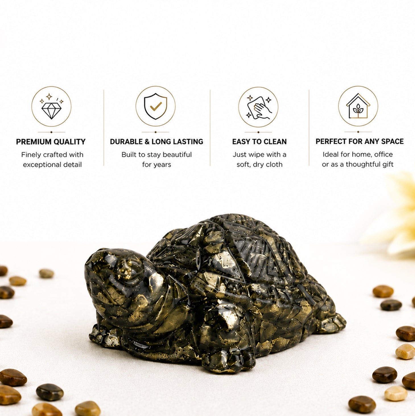 Vastu Pyrite Tortoise (Kachhua)